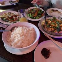 vegan set menu   at Chung Ying in Birmingham