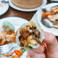 Dumplings  at Chung Ying in Birmingham