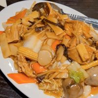Monks vegetable ho fun at Chung Ying in Birmingham
