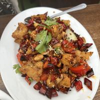 Laziji vegan chicken  at Chung Ying in Birmingham