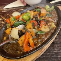 Black bean “fish"  at Chung Ying in Birmingham