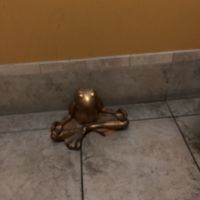 Zen in bathroom  at Somewhere In Bangkok in Southington