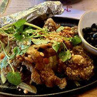 You have to try this! BAD HOMBRE STYLE FRIED MUSHROOM FAJITAS 😋   at Margo's in Queenstown