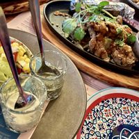 You have to try this! BAD HOMBRE STYLE FRIED MUSHROOM FAJITAS 😋   at Margo's in Queenstown