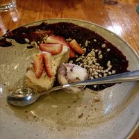 Layered Cake dessert at Margo's in Queenstown