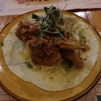 Crispy artichoke taco 💛 at Margo's in Queenstown