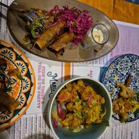 Taquitos and cauliflower at Margo's in Queenstown