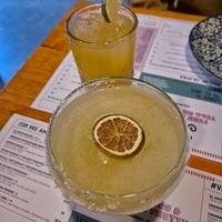 Jalapeño pineapple margarita at Margo's in Queenstown