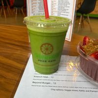 Infinity raw juice! to die for!  at Kwench Juice Cafe in Chattanooga