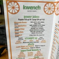 they are doin the dang thang!  at Kwench Juice Cafe in Chattanooga