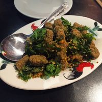 Fried oysters at Chao 炒炒蔬食熱炒 in Taipei