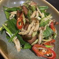 Garlic sausage   at Chao 炒炒蔬食熱炒 in Taipei