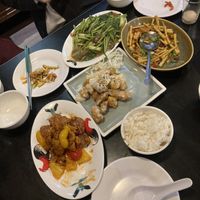 Amazing assortment - favourite: sweet and sour beef  at Chao 炒炒蔬食熱炒 in Taipei
