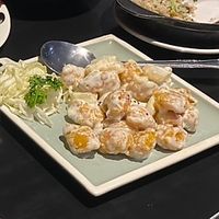 Pineapple shrimp (my friend said it tastes exactly like real shrimp)   at Chao 炒炒蔬食熱炒 in Taipei
