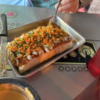 Buffalo burrito   at Terror Tacos in St Louis