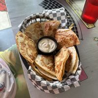 Kids quesadilla   at Terror Tacos in St Louis