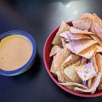 Chips and chipotle queso at Terror Tacos in St Louis