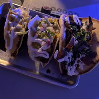 Two tacos and a chalupa #Veganuary at Terror Tacos in St Louis