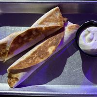 bean and cheese roll-ups!  at Terror Tacos in St Louis