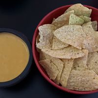 chips & queso!  at Terror Tacos in St Louis