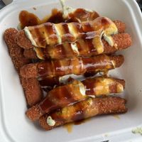 Fire Sticks  at Spotless Burgers in Upland