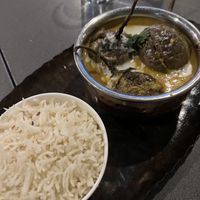 Eggplant curry  at Skeetas in Geraldton