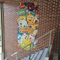 Attractive Baos cartoon at Central Dim Sum in Jakarta