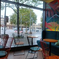 Seating area at Schubert Bio & Vollwert Bäckerei - Co. KG in Augsburg