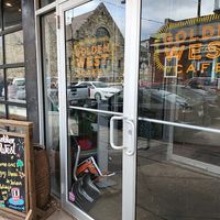 Front door  at Golden West Cafe in Baltimore