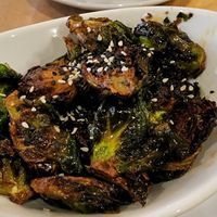 Teriyaki Brussels Sprouts  at Golden West Cafe in Baltimore