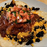Vegan burrito bowl  at Golden West Cafe in Baltimore
