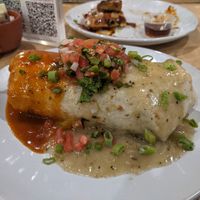 Vegan breakfast burrito at Golden West Cafe in Baltimore