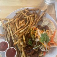 VEGAN CITRUS SHORT RIB BAHN MI  at Golden West Cafe in Baltimore