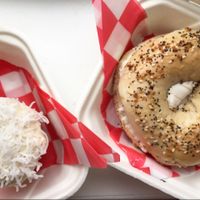 breakfast and the golden west window!  at Golden West Cafe in Baltimore