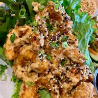 Bang bang shrimp lettuce wraps - one of my faves! at Golden West Cafe in Baltimore