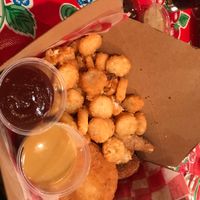 “Chick’n” box with tots at Golden West Cafe in Baltimore