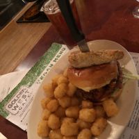 Mission impossible burger  at Golden West Cafe in Baltimore