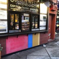 Outside  at Golden West Cafe in Baltimore