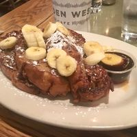 Vegan French toast at Golden West Cafe in Baltimore