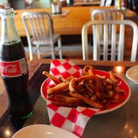 Garlic fries at Golden West Cafe in Baltimore