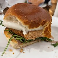 Burger au bleu vegan   at Les Herbes Folles in Dourdan