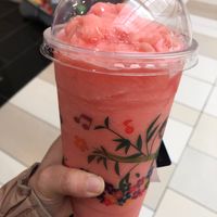 Fresh watermelon and fresh orange juice  at Berry & Berry  in Albany