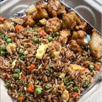 food at Lo Pans Kitchen by Plow Burger in Austin