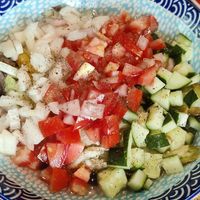 Fresh eggplant salad at Cosmic - Pasig in Pasig