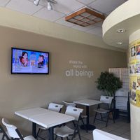 Seating area at Loving Hut - King St in Honolulu