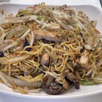 Japanese fried noodles  at Loving Hut - King St in Honolulu