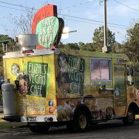 Excellent vegan comfort food and a fresh salad with vegan feta!  Just what this traveler needed.    at Eliza's Vegan Café in Florence