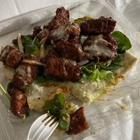 Rib sandwich   at Eliza's Vegan Café in Florence