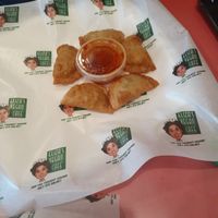 Veggie Dumplings at Eliza's Vegan Café in Florence