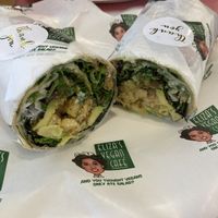   at Eliza's Vegan Café in Florence